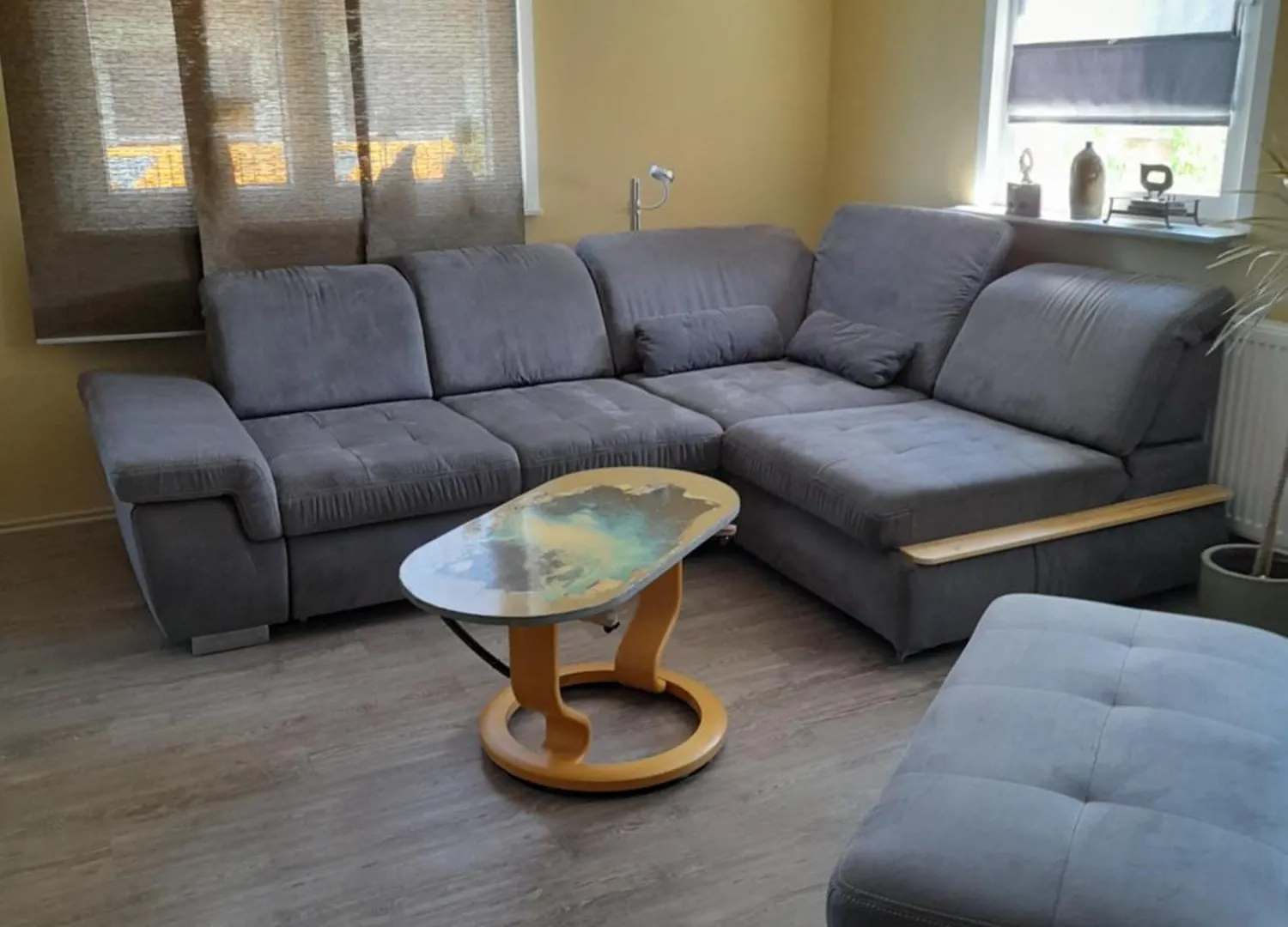 Daire Ferienwohnung Rhoenblick Bad Königshofen im Grabfeld